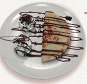 Crêpe au Sucre + Chocolat + Chantilly + Galce Vanille (copie)
